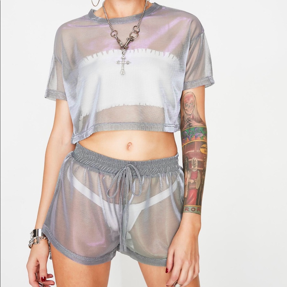 CRYSTAL BALL SHEER SET